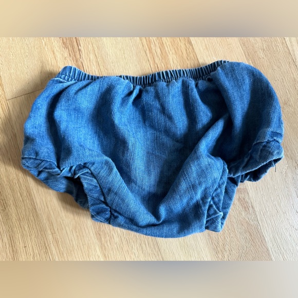 Ira loves Mae denim bloomers Sz 12-24 months - Picture 2 of 5